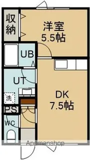 エクレールⅠ【3階】の間取り